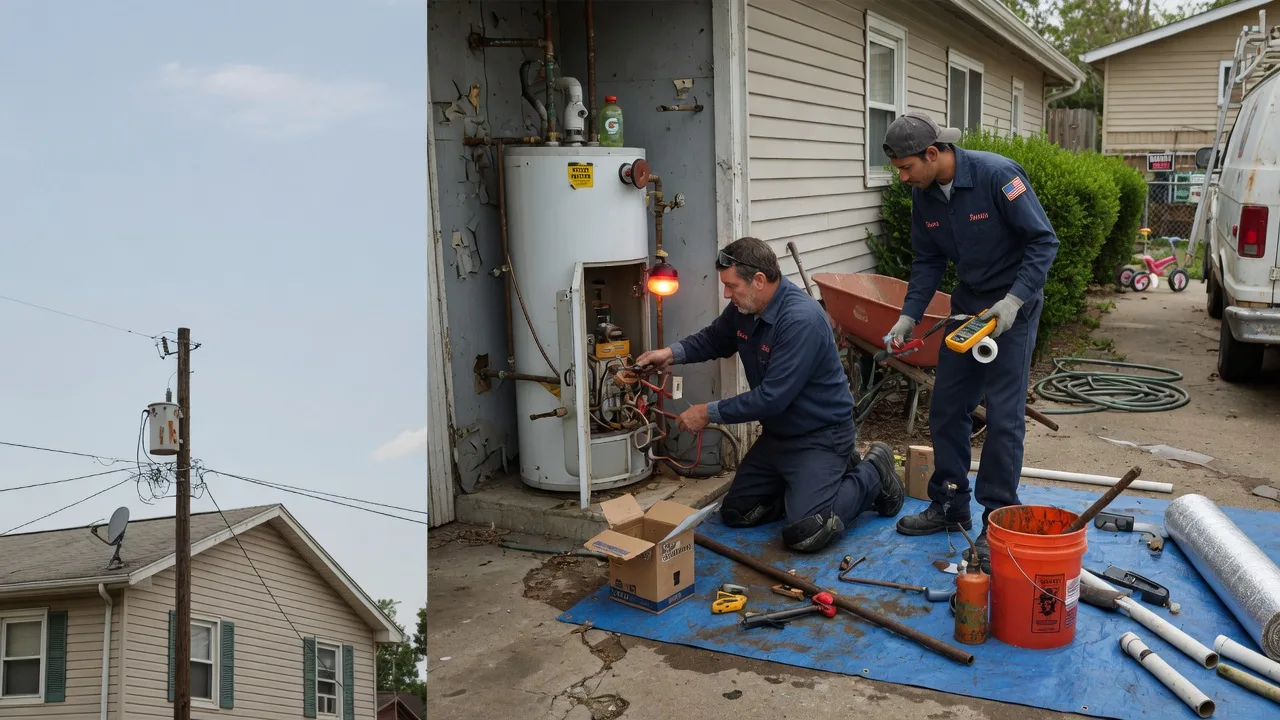 Leak Detection in What Cheer, IA near me